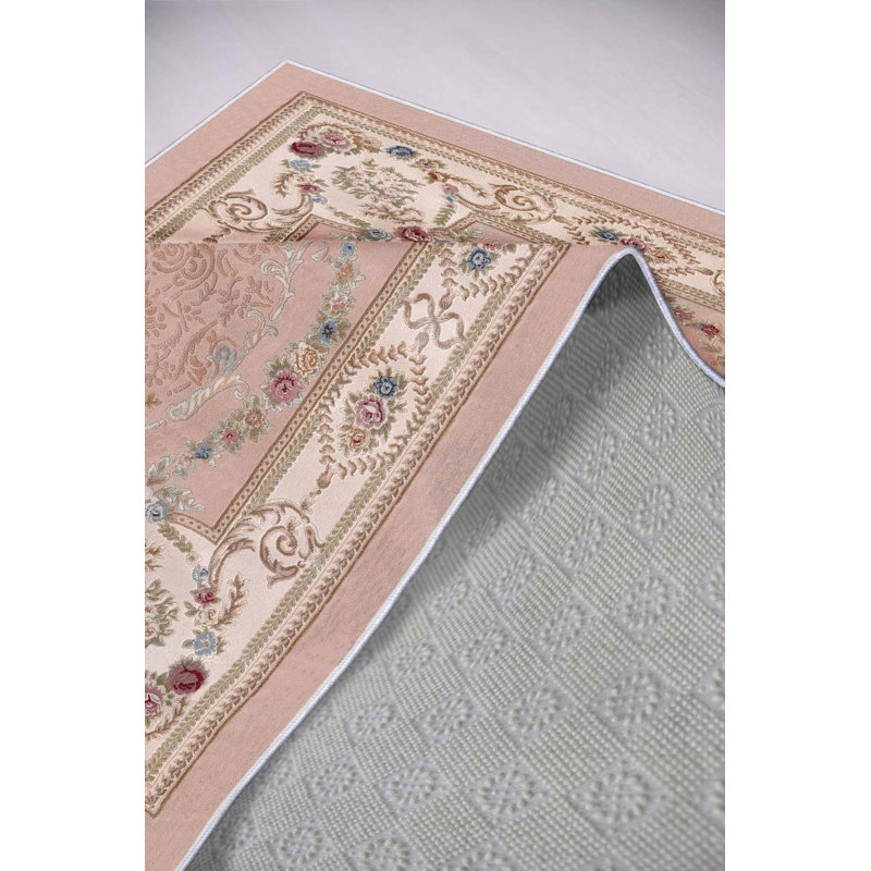 Stylish Hall Carpet Runner, 2.6 x 6.6 Feet | 100% Polyester, 650 g/m², 0.3 in Pile Height | Antibacterial & Non-Slip PVC Dot Underside | Machine Washable, Durable 3D Digital Print | Perfect for Home Décor