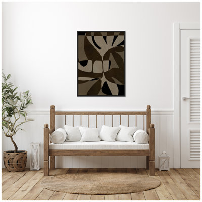«Contour 2» par Shatha Al Dafai, reproduction d'art sur toile encadrée