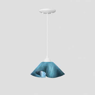Dale Handcrafted Glass 1-Light Track Pendant