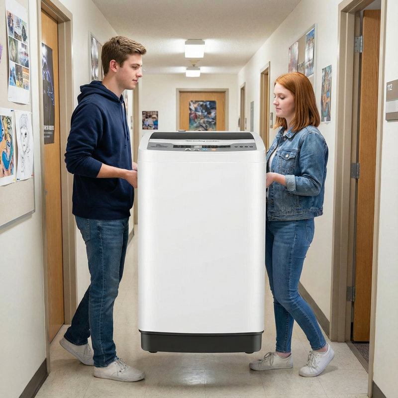 Compact 2.8 Cu. Ft. Portable Washing Machine With 3D Deep Clean Technology - 20 Lb Capacity