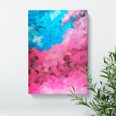 XC1022-1803X Delightful Abstract - Wrapped Canvas Print