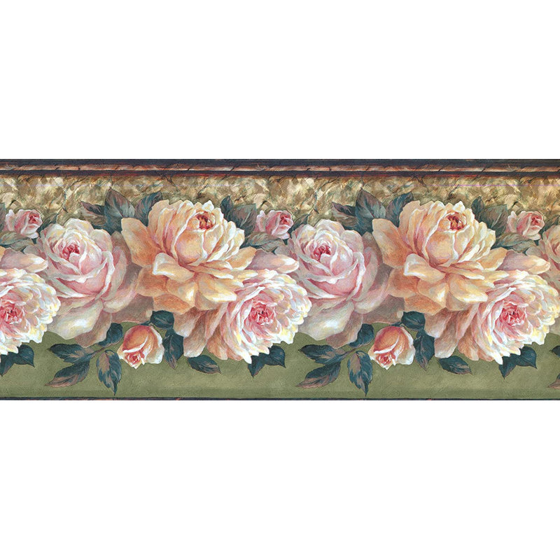 Bordure de papier peint L 15 pi x l 10,25 po