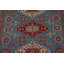 Tapis bleu clair à teinture végétale Kazak