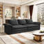4 Seater Chenille Sofa-1551361944