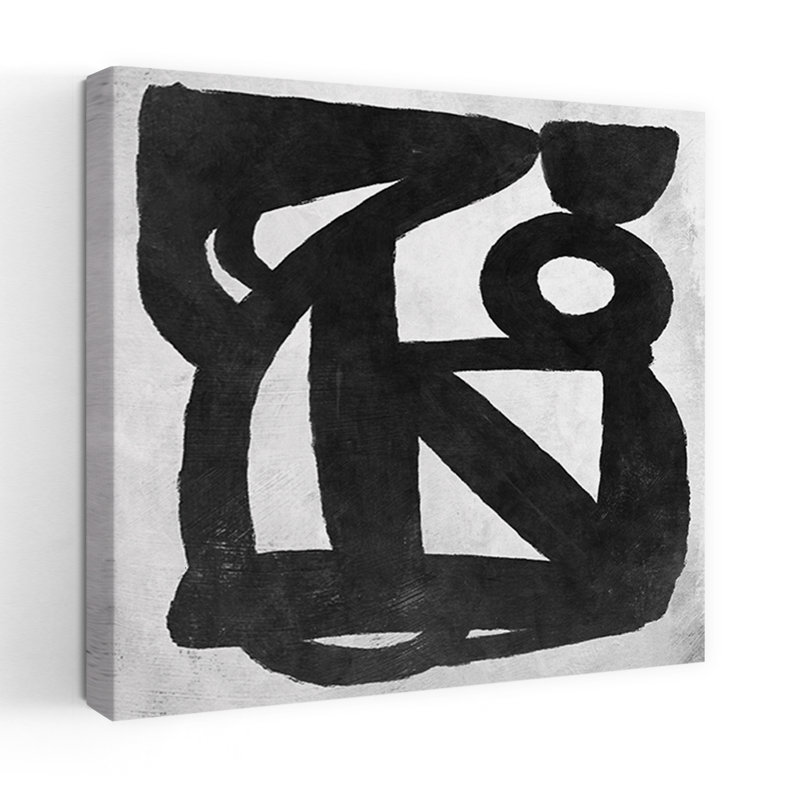 Art contemporain contemporain abstrait, H 18 po x l 18 po