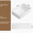 Rectangular Vessel Sink, Modern Style Bathroom Sink-120423610