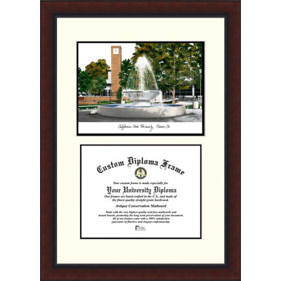 NCAA Cal State Fresno Legacy Scholar Diploma Picture Frame