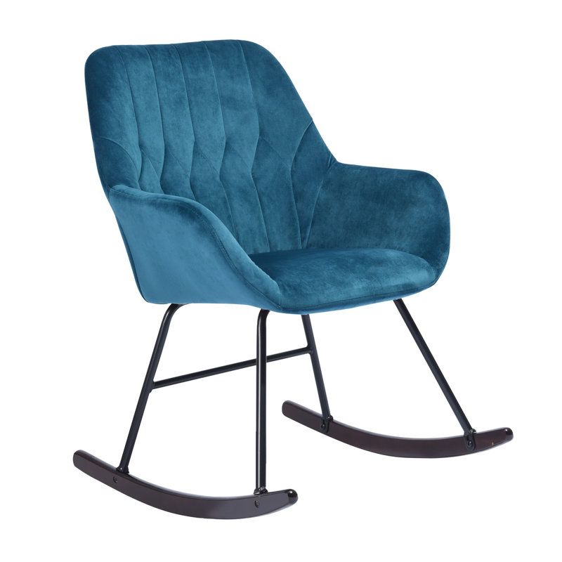 Saroyan Rocking Chair, Blue