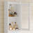 Tall Bathroom Cabinet With Drawer And Door, Narrow Freestanding Bathroom Cabinet With Adjustable Shelves, White, For Small Space-2105526862
