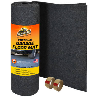 Armor All Premium Garage Floor Mat, Heavy Duty/Absorbent/Waterproof