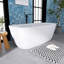 Baignoire de trempage autoportante en acrylique 67 po. X 30,7 po.