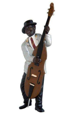 Bradynn Guitar Player Statue