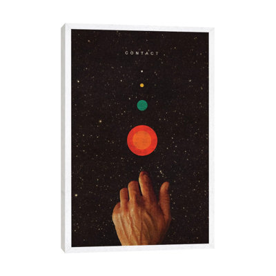 Contact 1 Piece Wall Art on Canvas