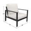 Chaise longue d'extérieur avec coussins Sunbrella® Townsend-1722577938-1713023459-1713023456