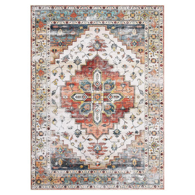 9'X12' Large Machine Washable Area Rug