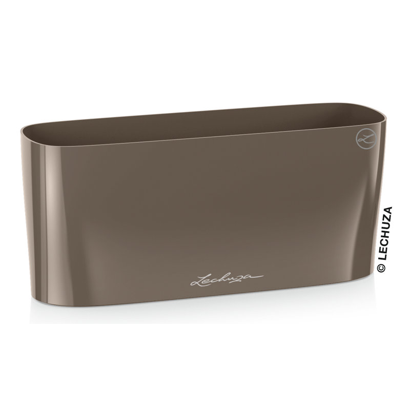 Delta Premium Window Box Planter, Taupe, 13cm H x 30cm W x 11cm D