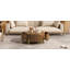 Table basse moderne avec 2 grands tiroirs de rangement Modern