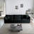 Modular 4-Seater Sofa with Chenille Fabric Upholstery with a Fixed Arm and Solid Wood Frame-1226245018-1226245023