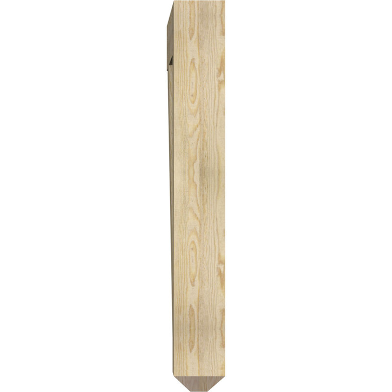H 6 l x P, Sapin Douglas scié brut, L 6 po x P 38 po x H 46 po