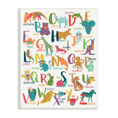 " Joyful Animal Alphabet Kid's Playful ABC " by Lisa Whitebutton