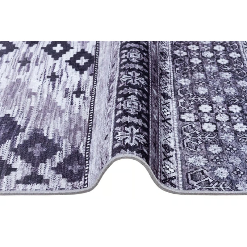 Tapis intérieur / extérieur en coton Stevonna, Rectangle 5 pi 11 po x 9 pi 2 po
