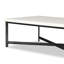 HAMMERED IRON Marble Coffee Table-711199574