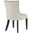 Modern Elegant Button Tufted Upholstered Fabric With Nailhead Trim, Side Chair-1154293335-1166071458