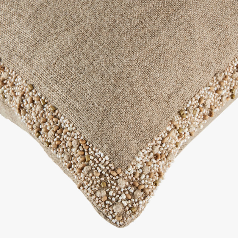 Coastal Breeze Serafina Pillow Cover & Insert, Natural