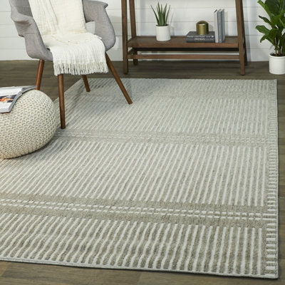 Tapis brun clair Ozden