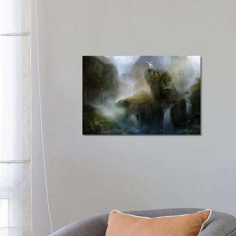 His Realm by Bente Schlick - Wrapped Canvas Gallery-Wrapped Canvas Giclée, 66.04 cm H x 45.72 cm W x 3.175 cm D