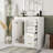 Freestanding Vanity Set with 3 Drawers-1526545996
