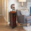 Canterbury Abbey Square Pedestal Mahogany Plant Stand-62275938