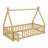 Inspired Low Loft Bed Featuring Safety Rails And Entrance Door-2013114372-2013114373