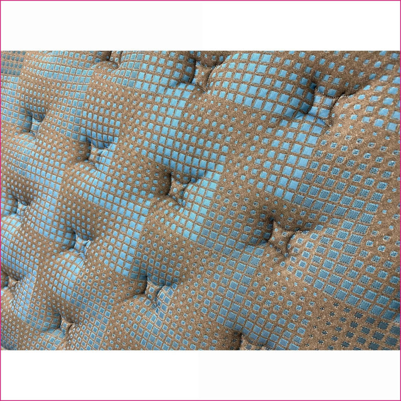 Mattresses | Restonic 13” Firm Hybrid Mattress, Individual Pocketed Coils, Cooling, King | Foam | Slate Gray + Sky Blue, King