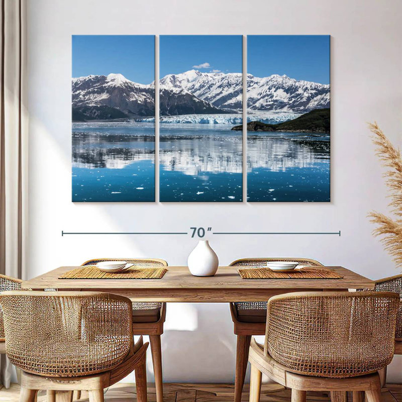 Alvord Alaska's Hubbard Glacier, 24" H x 38" W
