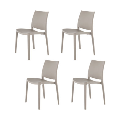 Sensilla Stackable Dining Chair by Latitude Run