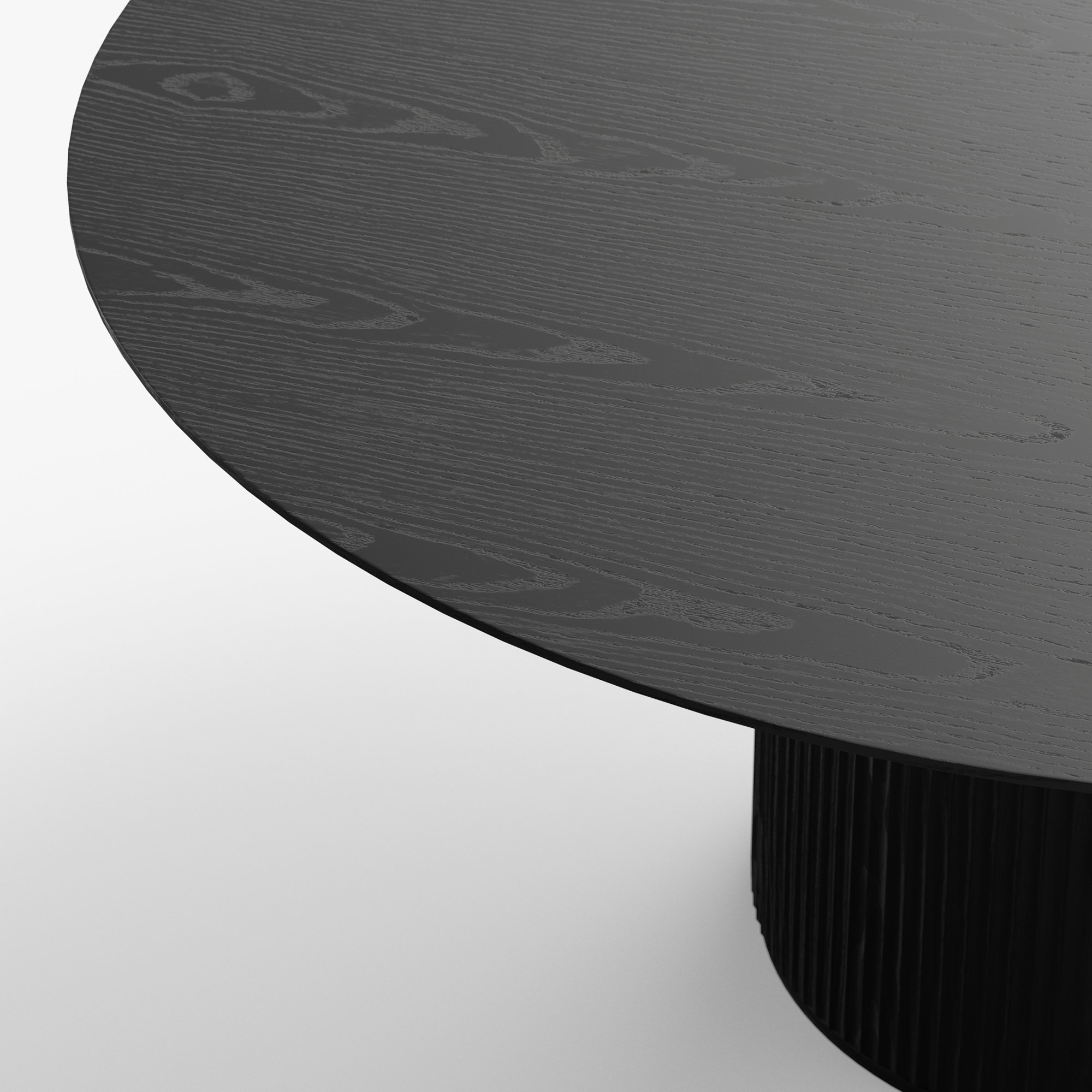 Anela 71'' Round Dining Table, Ebano