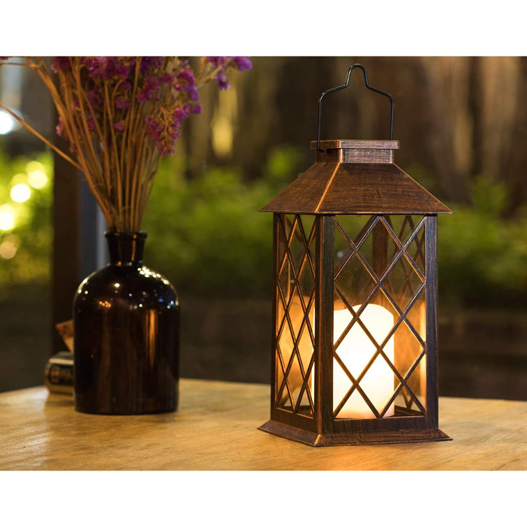 X－MAX FURNITURE 11'' Battery Powered Outdoor Lantern
