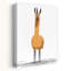 Funny Llama Character Abstract Contemporary Landscape Nature Wall Art Print by Mathieu - Wrapped Canvas Print-174077186