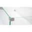 Pare-vent rectangulaire en verre trempé 35 po x 15 po | Accessoire de foyer extérieur