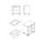 Civic Grey 5Pc King Storage Bedrom Set