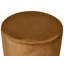 61cm Wide Round Solid Colour Pouffe Ottoman
