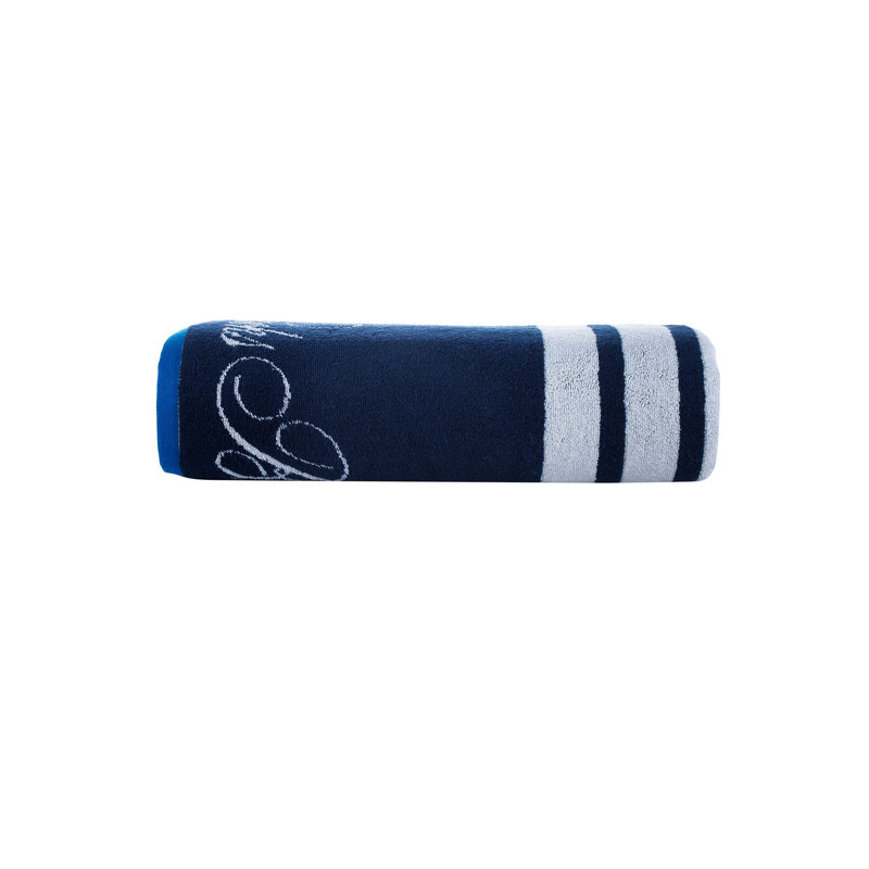 Drap de bain en coton, Bleu marine