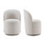 Chaise d'appoint rembourrée Sharlene-16860701
