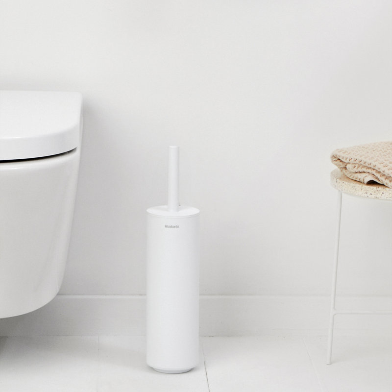 Brabantia Mindset Toilet Brush and Holder, White