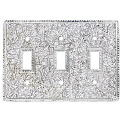 San Michele 3-Gang Toggle Light Switch Wall Plate