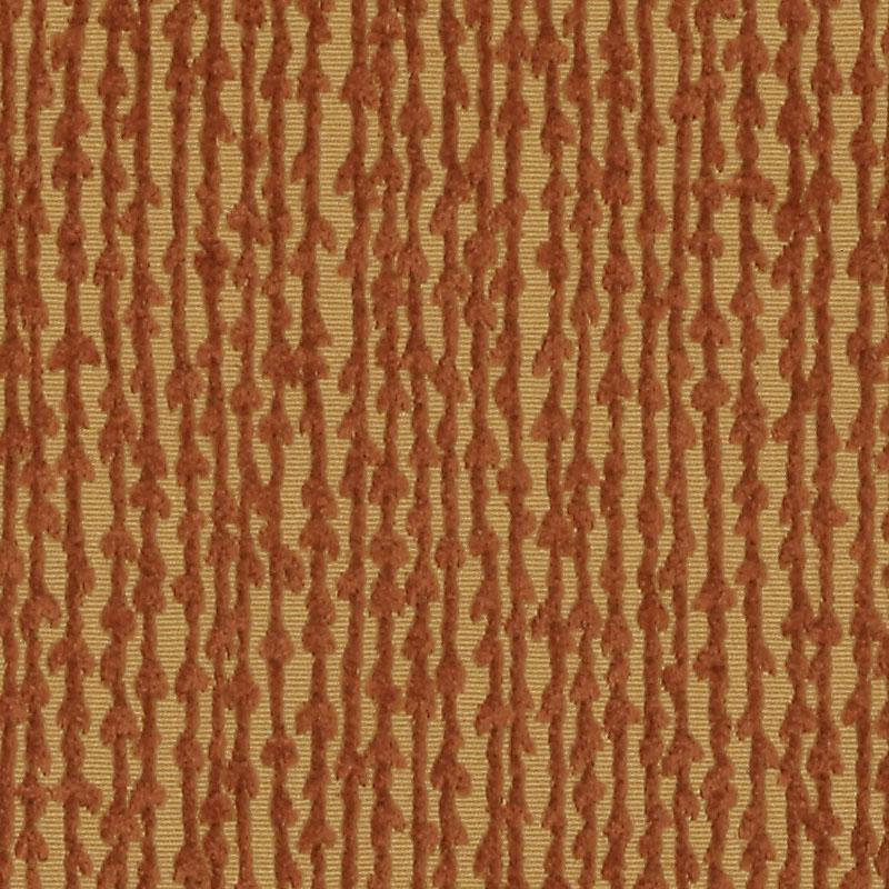Tissu luxueux tissé, Papaye