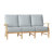 Croquet Teak Sofa - Natural Teak-38579314-62380255-63361233