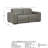 Adaam 76'' Upholstered Power Reclining Loveseat