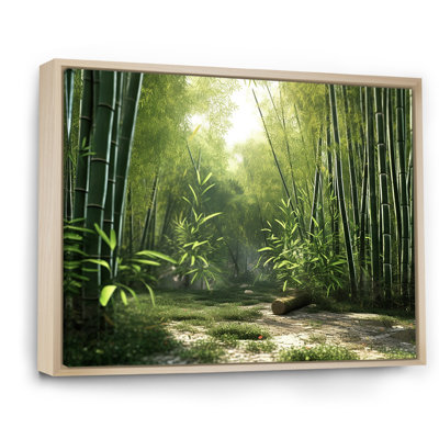 " Dynamic Light Bamboo Grove I "